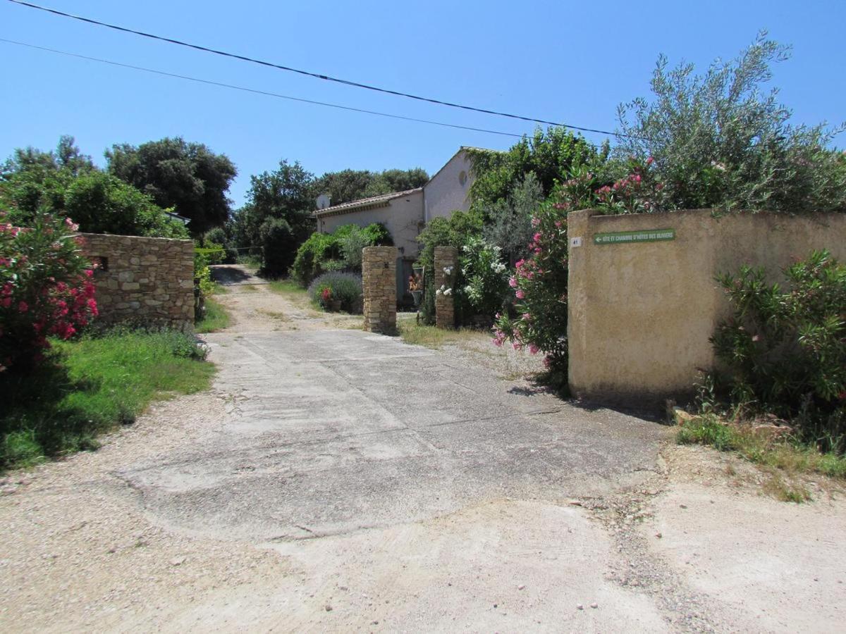 Hotel Chambre D'Hotes Des Oliviers La Roque-sur-Cèze Exterior foto